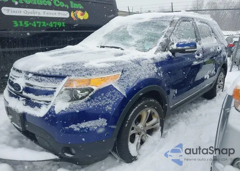 2014 Ford Explorer Limited z USA, uszkodzony, nr VIN 1FM5K8F88EGA15612